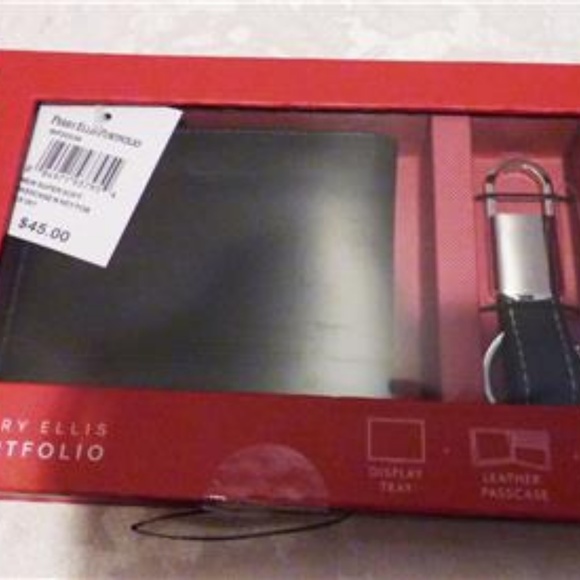 Men's Gift Boxed Supersoft Leather Passcase / Fob - Picture 3 of 5